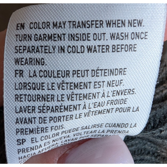 American Eagle Womens Gray Oversized Slouchy Ribbed Knit Crew Neck Sweater XL - Picture 8 of 9